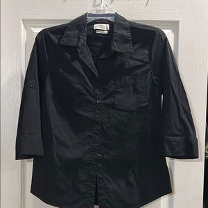 Old Navy Black Stretch Shirt